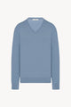 The Row Naius Blue Cotton Jersey