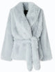 Pinko Light Blue Polyester Shirt
