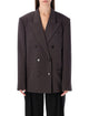 Magda Butrym Magda Butrym Pinstripe Double-Breasted Blazer