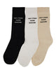 Drôle De Monsieur Pack Of Three Socks