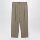 The Row Army Green Wool Gianni Pant