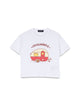 Dsquared Crop Print T-Shirt
