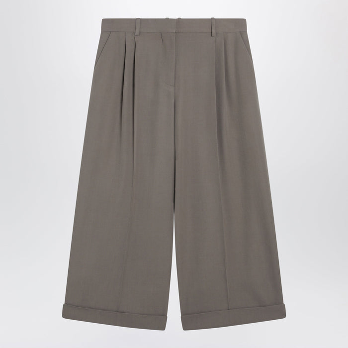 The Row Dust Cropped Wool Trousers