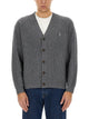 Maison Kitsuné Ribbed Cardigan