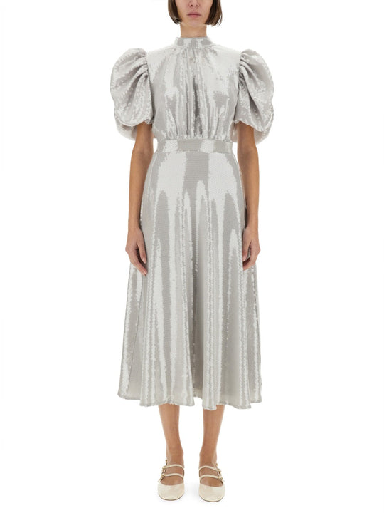 Rotate Birger Christensen Midi Dress With Sequins