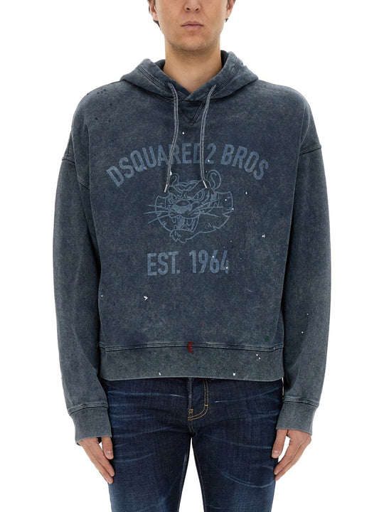 Dsquared Sweatshirt With Logo Print