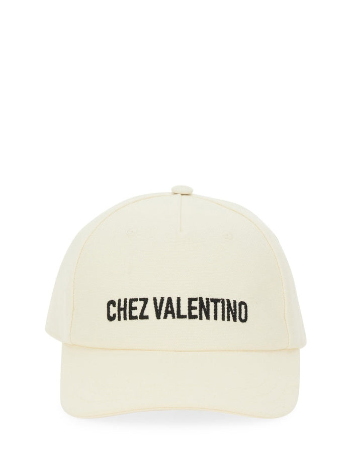 Valentino Garavani Baseball Cap With Embroidery