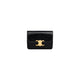 Celine Triomphe Lizard Skin Card Holder With Flap