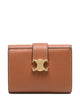 Celine Logo Leather Wallet