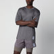 Satisfy Auralite Pleated Tshirt In Granite Grey