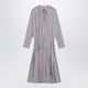 Dries Van Noten Striped Shirt Dress In Cotton And Silk
