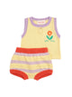 Bobo Choses "Flower" Top And Shorts Set