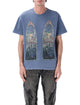 Who Decides War Who Decides War Faded Stained Glass T-Shirt In Blue