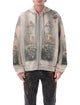 Who Decides War Who Decides War Faded Graphic Zip Hoodie