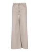 Mother Brown Cotton Jeans