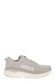 Hoka One One Grey Textile Synthetic Sneakers