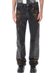 Who Decides War Who Decides War Mechanic Washed Denim Straight Jeans