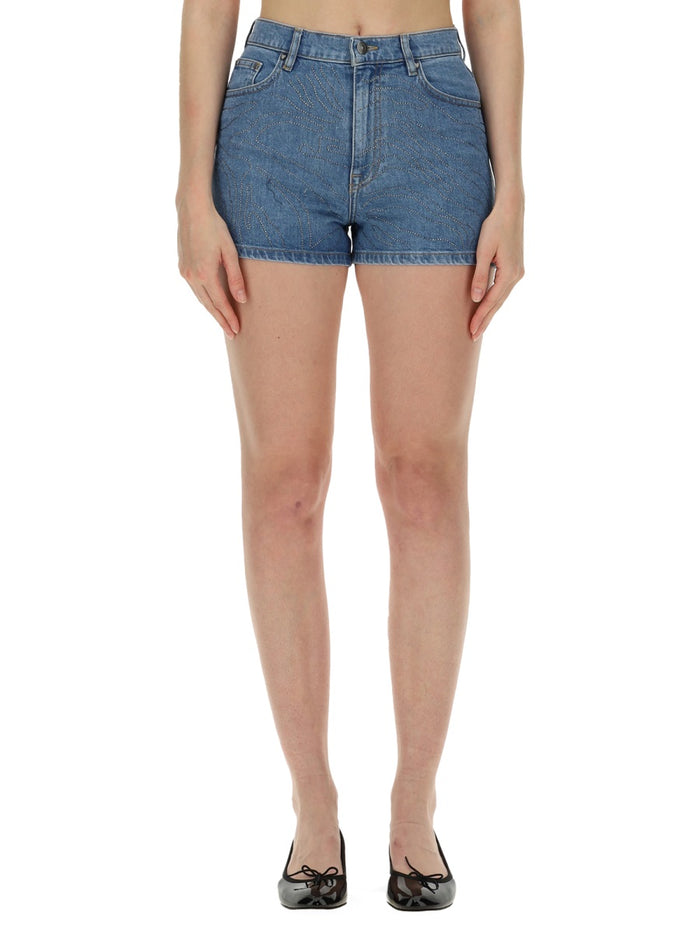 Rotate Birgerchristensen Denim Shorts