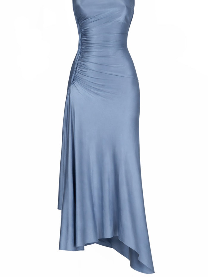 Victoria Beckham Woven And Draped Dress
