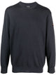 Paul & Shark Logo Patch Fine Knit Jumper