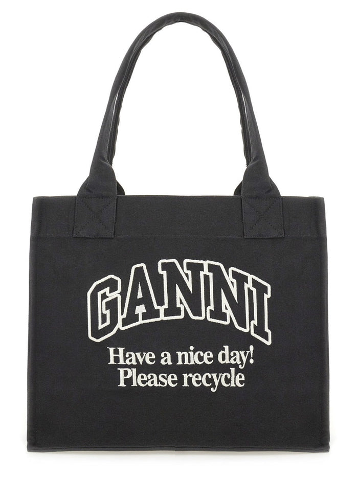 Ganni Large Tote Bag