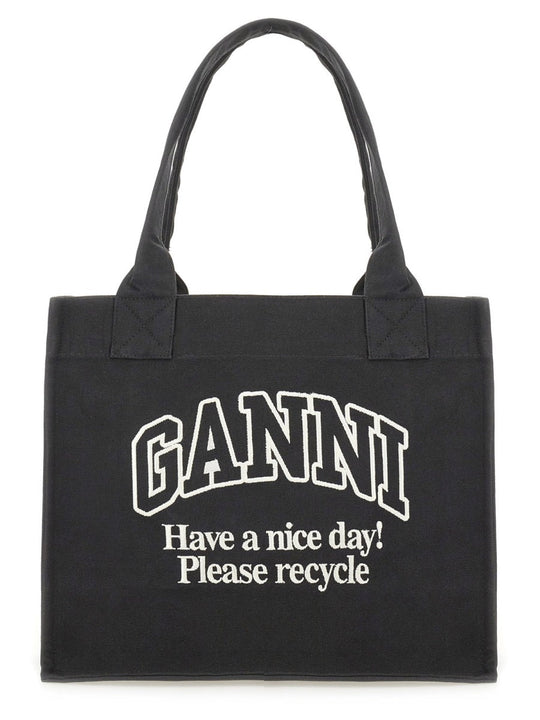 Ganni Large Tote Bag