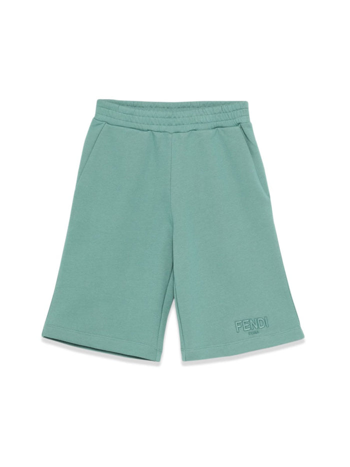Fendi Fleece Bermuda Shorts