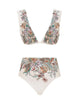 Zimmermann "Rhiannon" Wide Strap Bikini Swimsuit