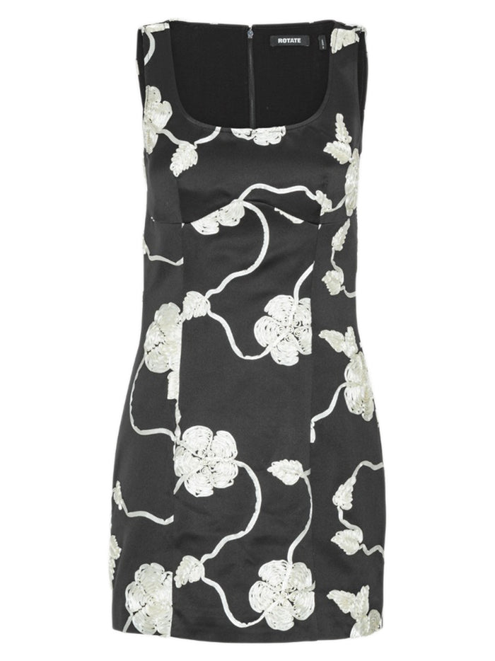 Rotate Birgerchristensen 3D Flower Mini Dress