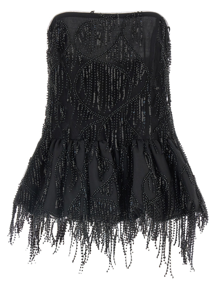 Rotate Birger Christensen 'Sequins Bubble' Top