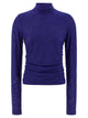 Rotate Birger Christensen 'Mesh Rouched' Sweater