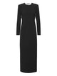 Rotate Birgerchristensen Crepe Open Back Dress