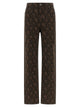 Rotate Birger Christensen Animal Print Jeans