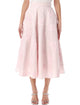 Rotate Birgerchristensen Rotate Light Pink Floral Maxi Skirt