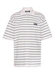 Rotate Birgerchristensen Rotate Striped Organic-Cotton Jersey Polo
