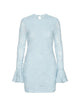 Rotate Birgerchristensen Mini Dress With Mesh Ruffles