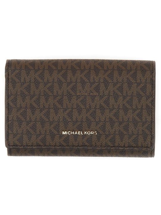 Michael By Michael Kors Portafoglio "Jet Set" Con Logo