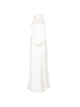Rotate Birgerchristensen Long Satin Dress With Train