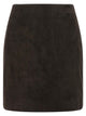 Rotate Birger Christensen Suede Skirt