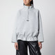 Rotate Birgerchristensen Light Grey Scuba Half Zip Jacket