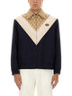 Valentino Wool Bomber Jacket With Print Toute La V