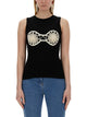 Magda Butrym Top With Crochet Insert