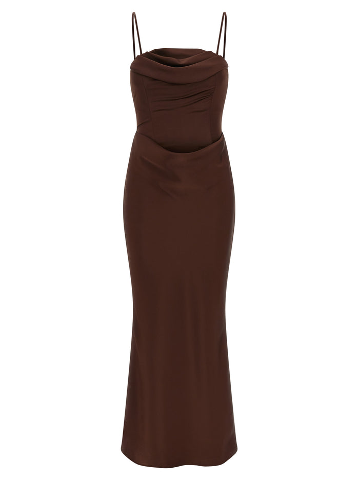 Rotate Birger Christensen 'Corsage Long' Dress