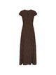 Rotate Birgerchristensen Flower Mesh Maxi Dress