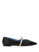 Alexander Mcqueen Leather Ballerina