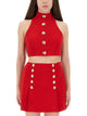 Balmain Wool Crop Top