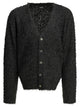 Stussy Black Nylon Wool Acrylic Alpaca Knitwear