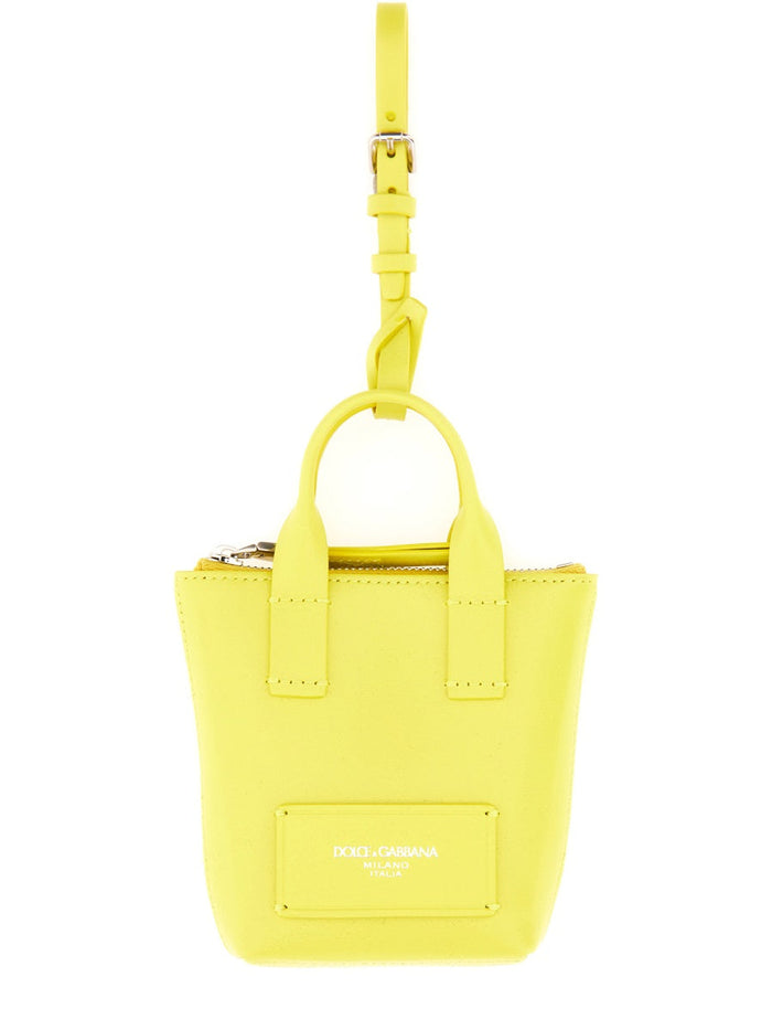 Dolce & Gabbana Leather "Minibag" Charm