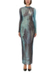 Jean Paul Gaultier "Water" Mesh Long Dress