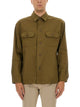 Boss Stretch Linen And Viscose Shirt